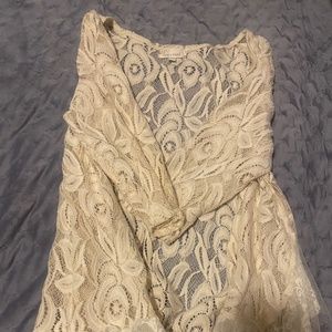 Off white cardigan